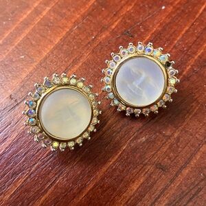 Kirk’s Folly signed Seaview Moon Earrings